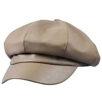 Gorro estilo newsboy Sportmusies 54‑58 cm Caqui 8 paneles