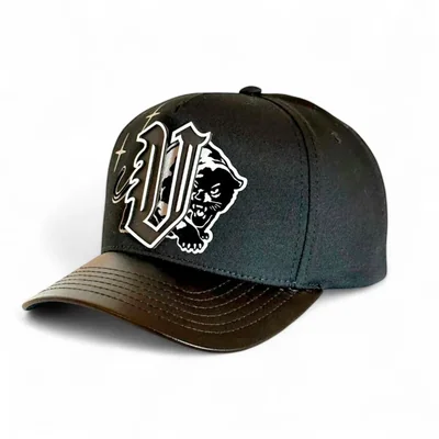 Gorra Vago Style No Fear snapback lujo visera curva de piel
