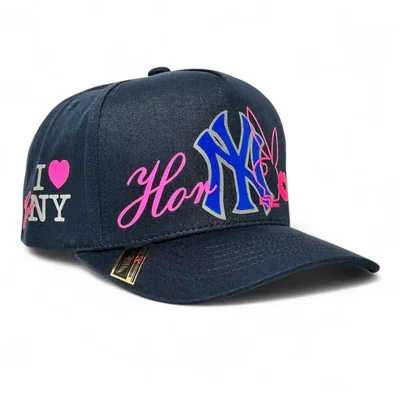 Gorra Vago Style Horny Marino Snapback Diseño Exclusivo