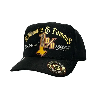 Gorra Vago Style 1% Snapback Detalles Dorados Premium