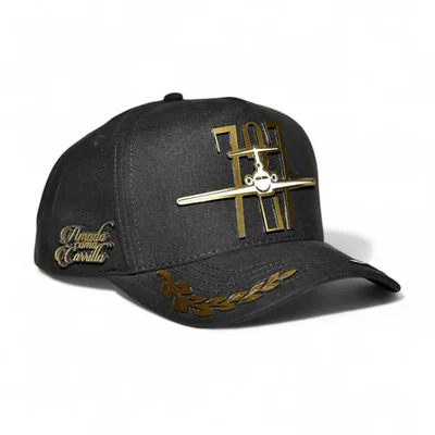 Gorra Vagostyle Amado Como Carrillo Placa Dorada Snapback