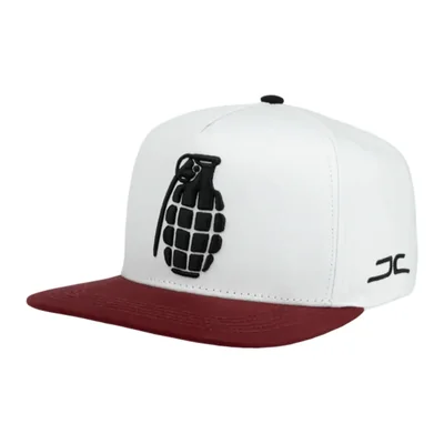 Gorra JC Hats Granada White/Burgandy Blanco 001791