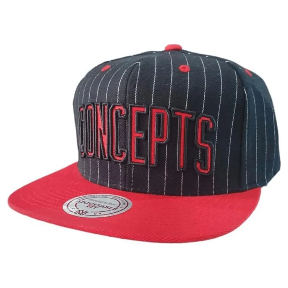Gorra M&N Concepts /blk/rd/ Ajustable - Unisex