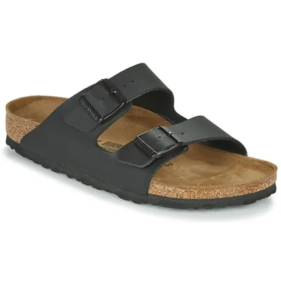 Sandalias Birkenstock Arizona Birko-Flor negras para mujer
