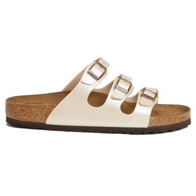 Sandalia Birkenstock Florida Blanco Perla 7W/5M US