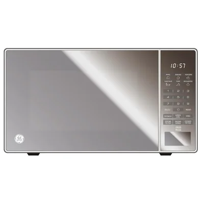 Horno de Microondas General Electric JES14W 1.4 Pies Cúbicos Blanco Espejo