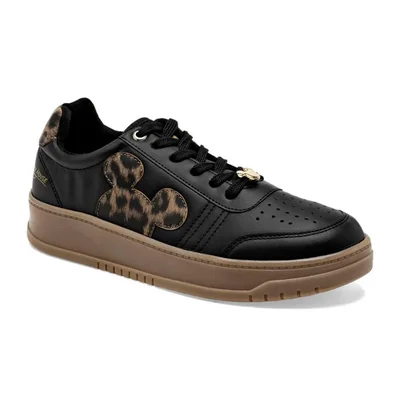 Licencias DTX Tenis Mujer Negro con Diseño de Personaje 149030-E
