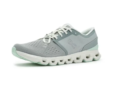 Zapatillas para mujer On Cloud X 4 Tin/Iceberg 5.5 (mediana)