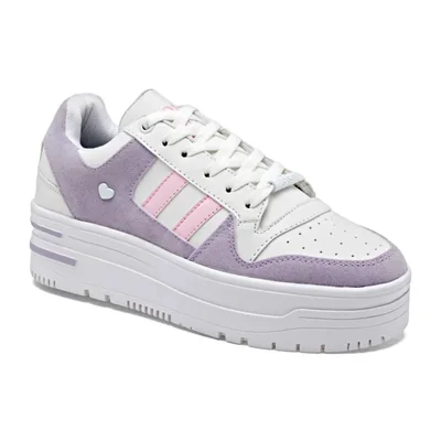 Gösh tenis para mujer blanco lila rosa cod 148082-E
