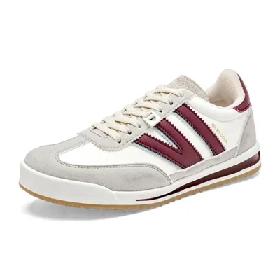 Gösh tenis para mujer beige gris vino cod 147565-E