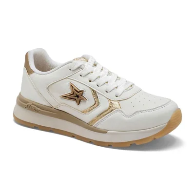 Shakira tenis para mujer latte oro cod 147640-E