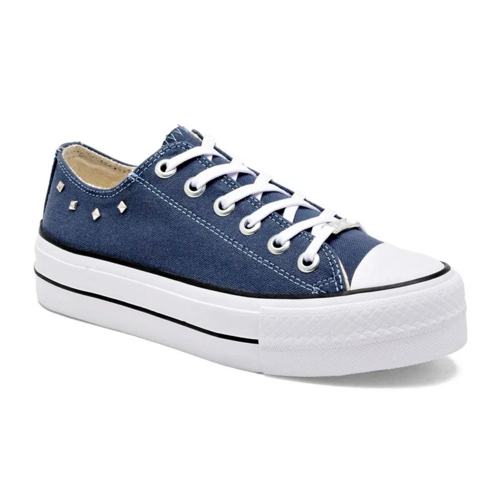 Moramora tenis para mujer azul cod 147605-E