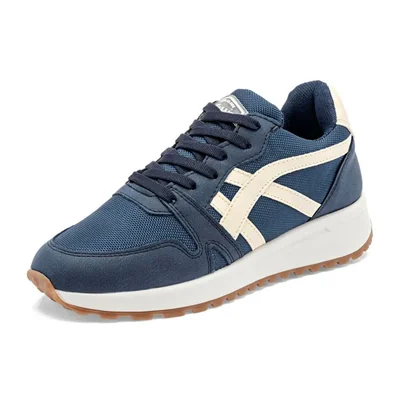 Been Class tenis para mujer marino latte cod 147529-E