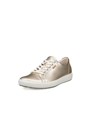 Zapatillas ECCO Soft 7 Pure White Gold 5-5.5
