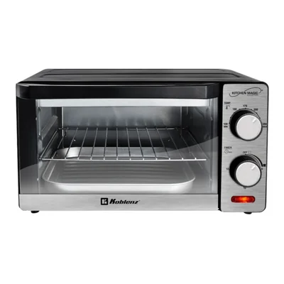 Horno Tostador 4 Rebanadas Silver 10 Lts Koblenz HKM1000