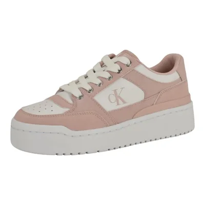 Zapatillas Calvin Klein 10 rosa claro denim/blanco para mujer