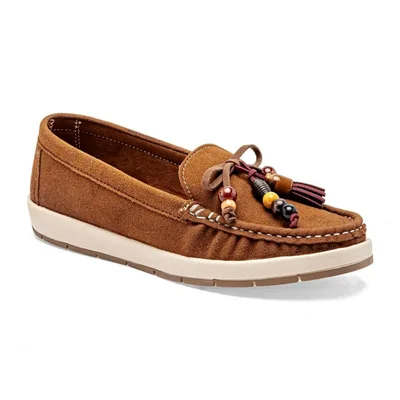 Mora Tierra zapato para mujer camel cod 148038-E