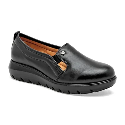 Mora Confort zapato para mujer negro cod 148037-E