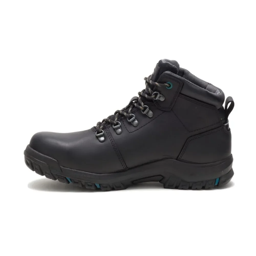 Bota CAT Mujer Mae Impermeable con Punta de Acero 24 cm