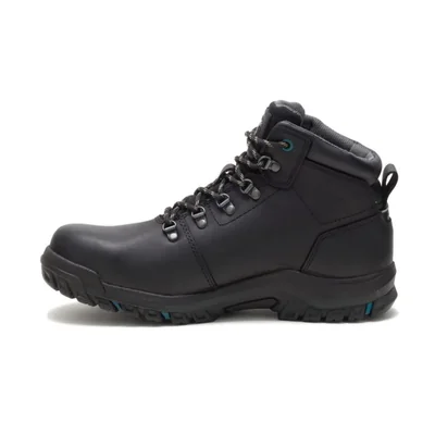 Bota CAT Mujer Mae Impermeable con Punta de Acero 24 cm