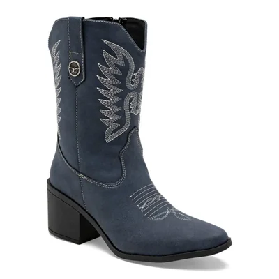Coshi Coshi bota vaquera para mujer marino cod 149008-E