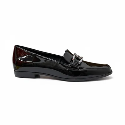 Zapatos negros mocasines de Mujer Flats casuales Selene