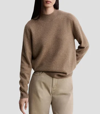 Suéter cuello alto Mujer