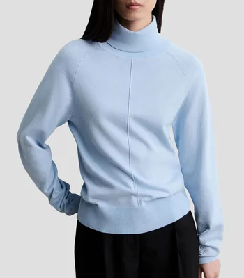 Suéter cuello alto Mujer