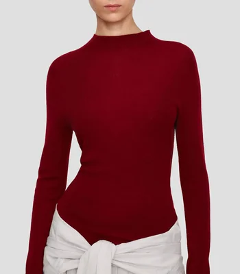 Suéter cuello perkins Mujer