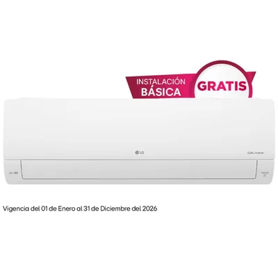 Aire Acondicionado LG Dualcool Inverter 1.5 Toneladas Frío y Calor 220V-Vm182H9
