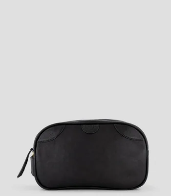 Cosmetiquera en piel lisa Unisex