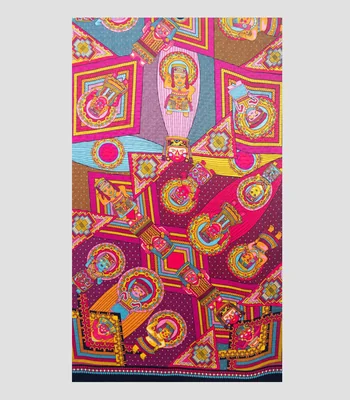 Chalina estampado Caritas Sonrientes de Veracruz Mujer