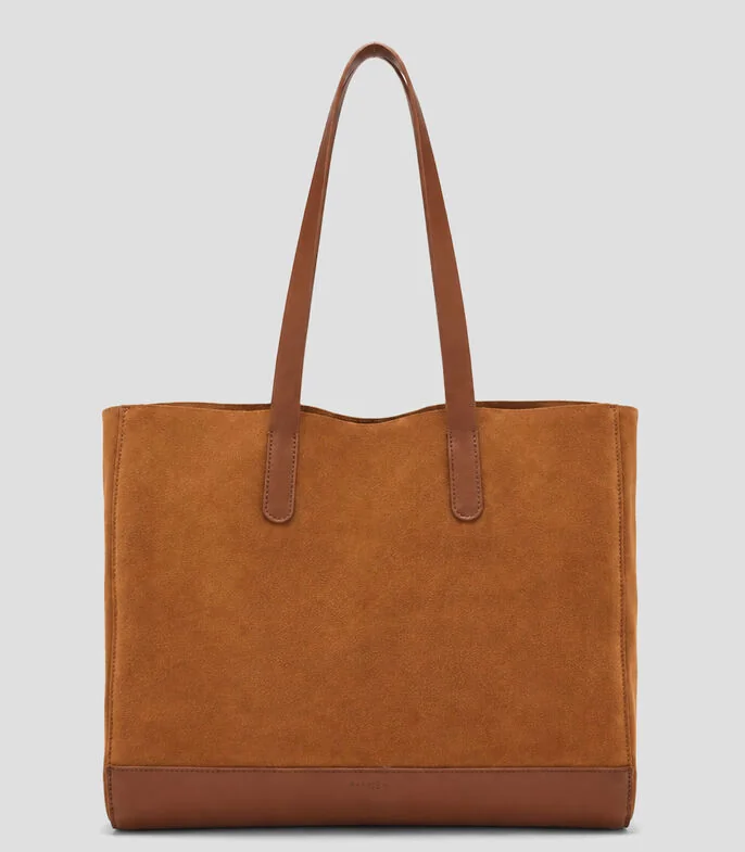 Bolso Tote en Gamuza Unisex