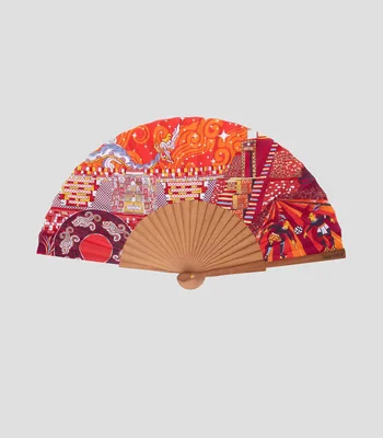 Abanico multicolor Estampado IIK Juego de Pelota Mujer