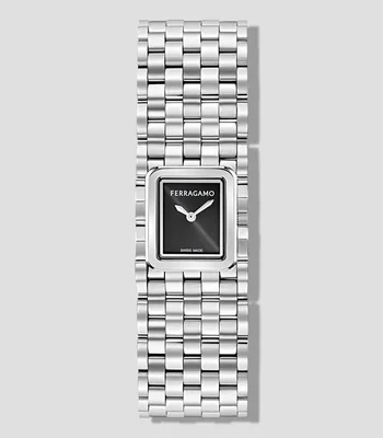 Reloj para Mujer Manchette Casual Plateado