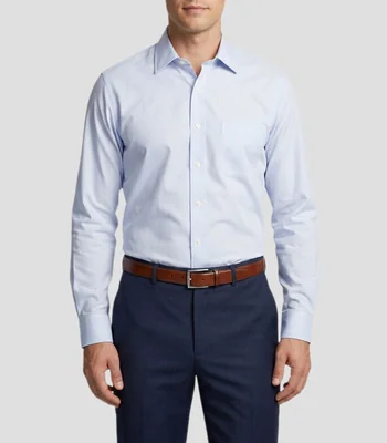 Camisa de Vestir con cuadros manga larga Hombre