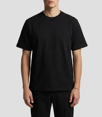 Playera cuello redondo manga corta lisa Hombre