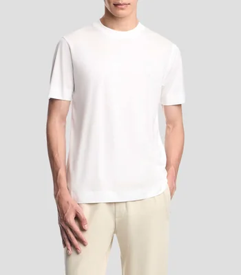 Playera cuello redondo manga corta lisa Hombre