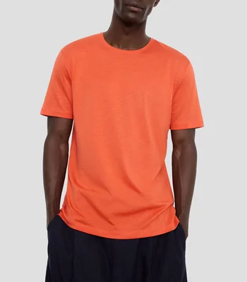 Playera cuello redondo manga corta lisa Hombre