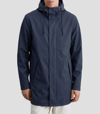 Chamarra Impermeable con capucha Hombre