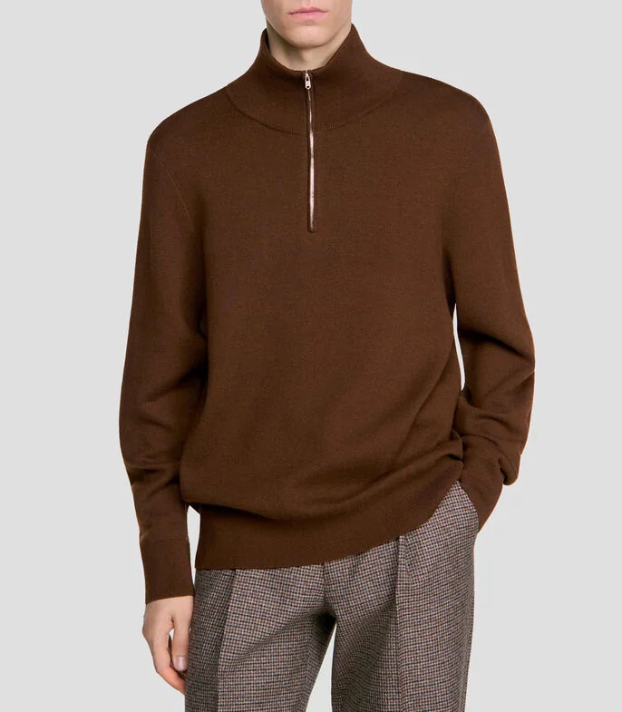 Suéter cuello alto Hombre