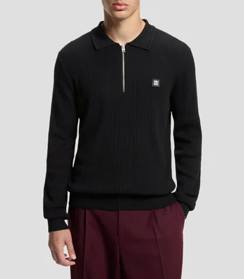 Suéter cuello polo Hombre