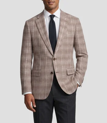 Saco con microdiseños Hombre