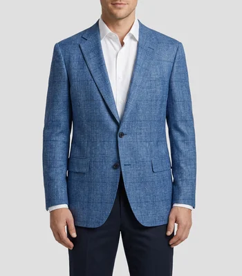 Saco de cuadros Hombre