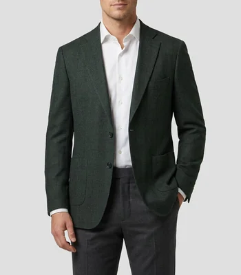Saco con cuadros Hombre