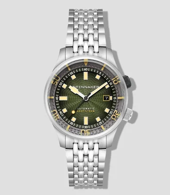 Reloj para Hombre Bradner Automatic Clover Wave Casual, Plateado