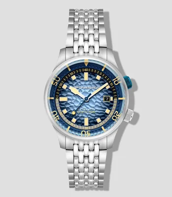 Reloj para Hombre Bradner Automatic Glacier Blue Casual Plateado, Azul