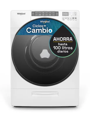 Lavasecadora Whirlpool eléctrica 20 kg 7MWFC6820LW