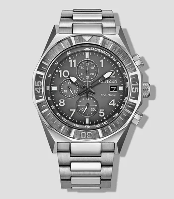 Reloj para Hombre Nighthawk Chrono Deportivo Plateado
