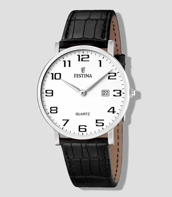 Reloj para hombre Moderno Plateado